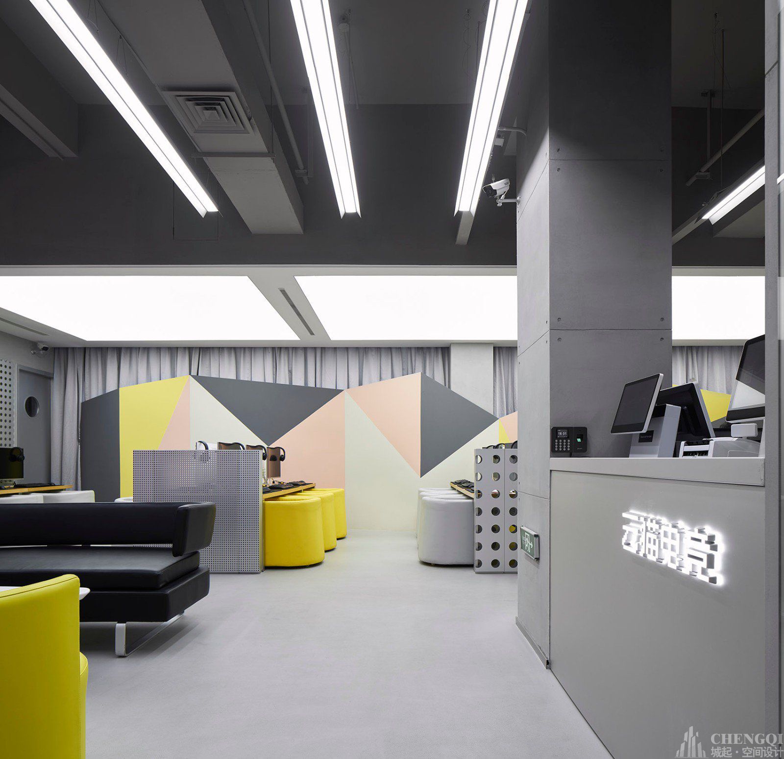 网吧空间装饰图片,网吧空间装饰实景图