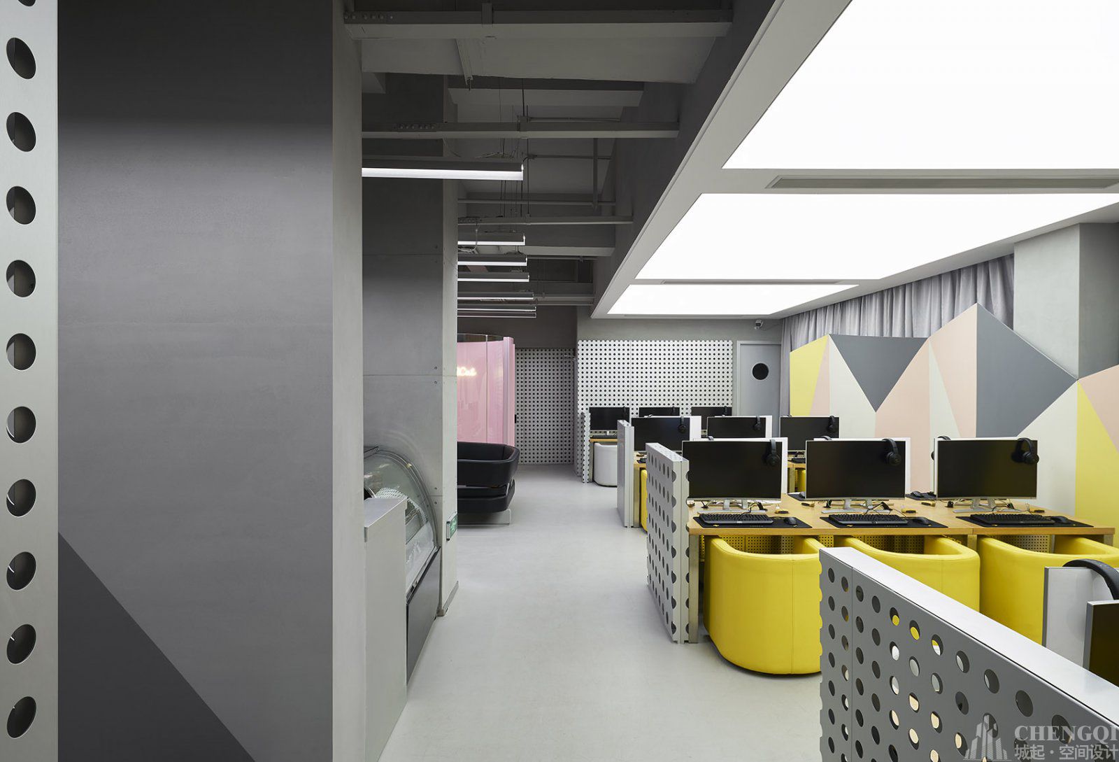 网咖设计实景图,网咖设计案例图