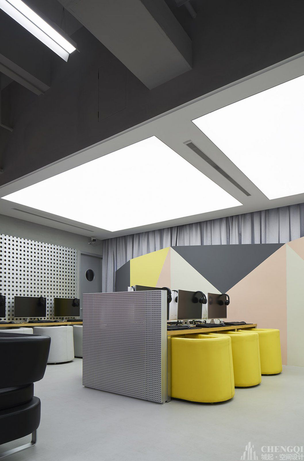 网咖装修设计图片,网咖装修设计实景图