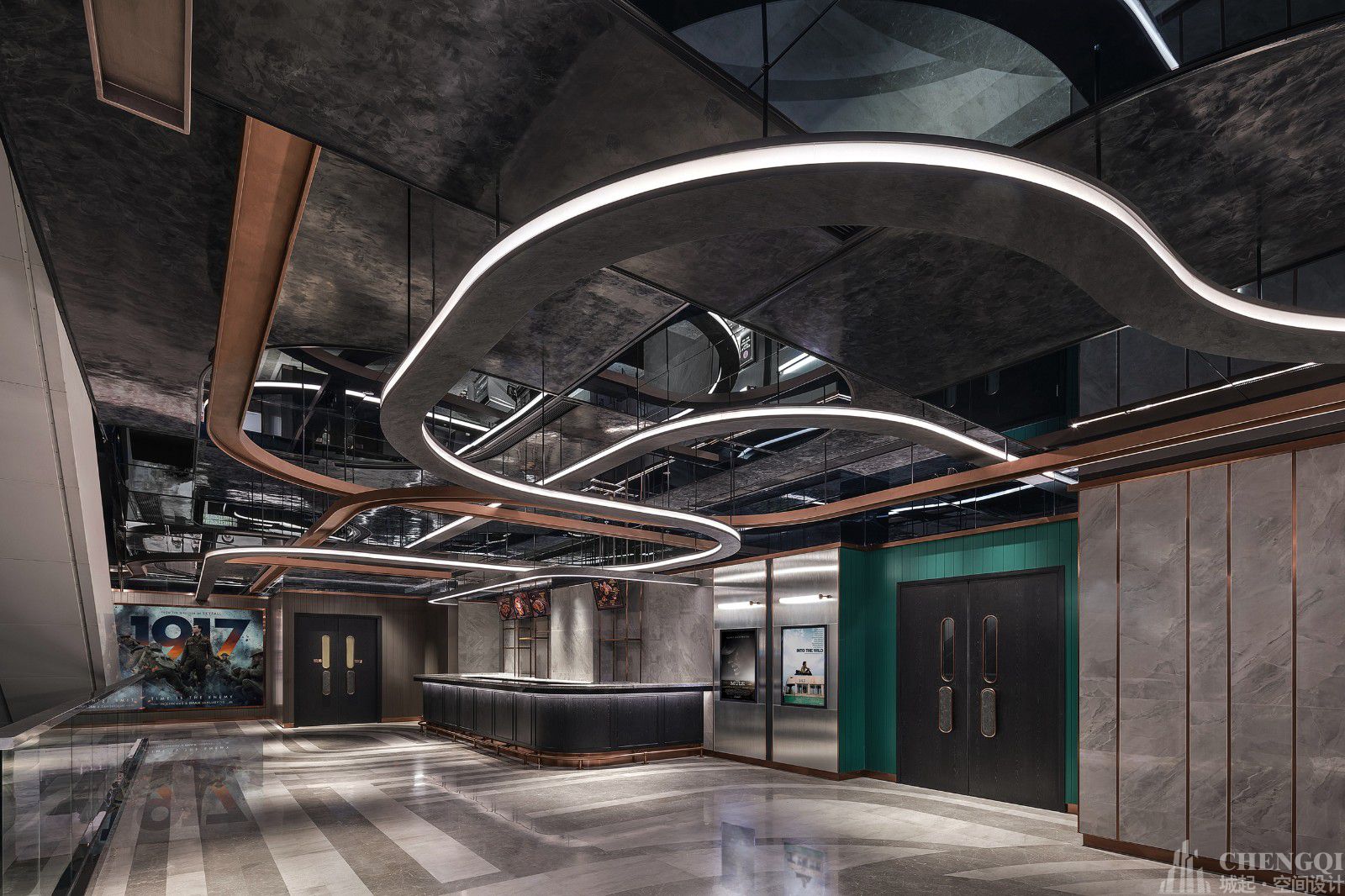 大型电影院设计布局图,大型电影院装修设计图片