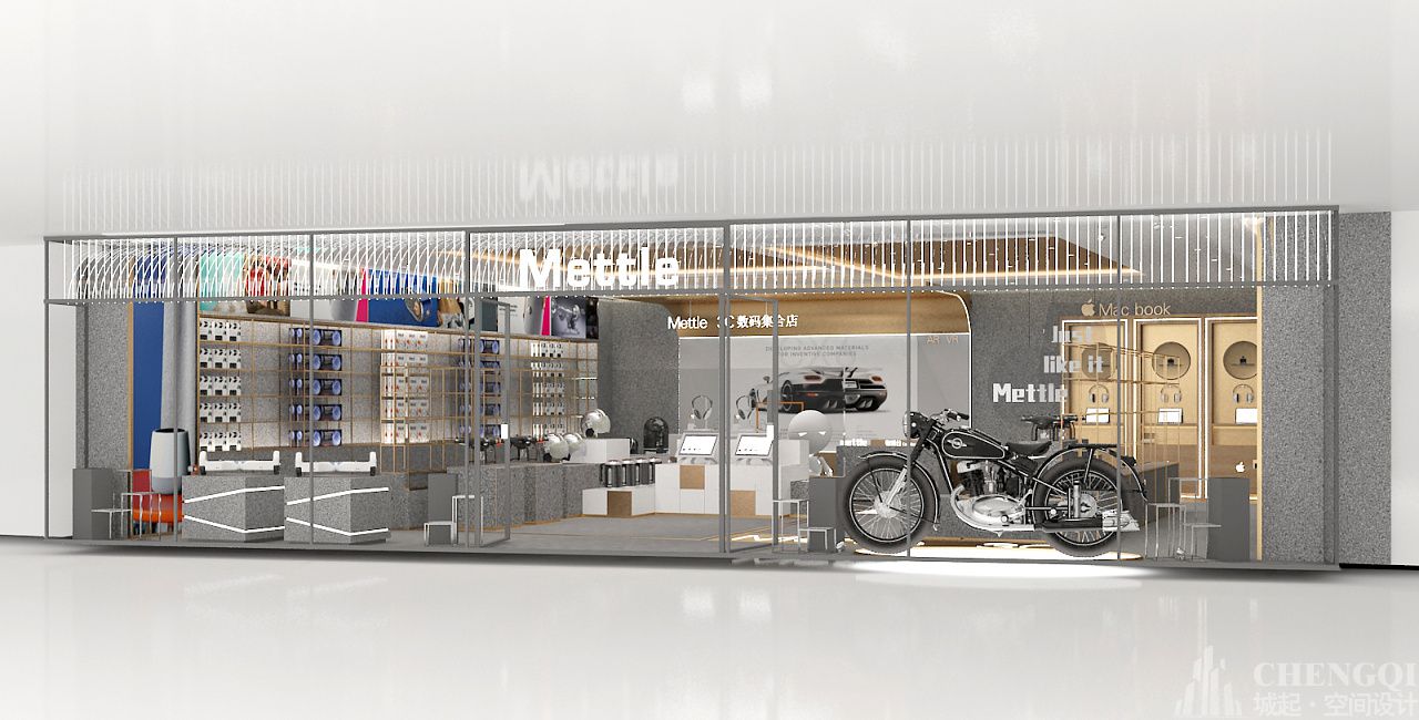 数码店装饰图片,数码店空间设计效果图