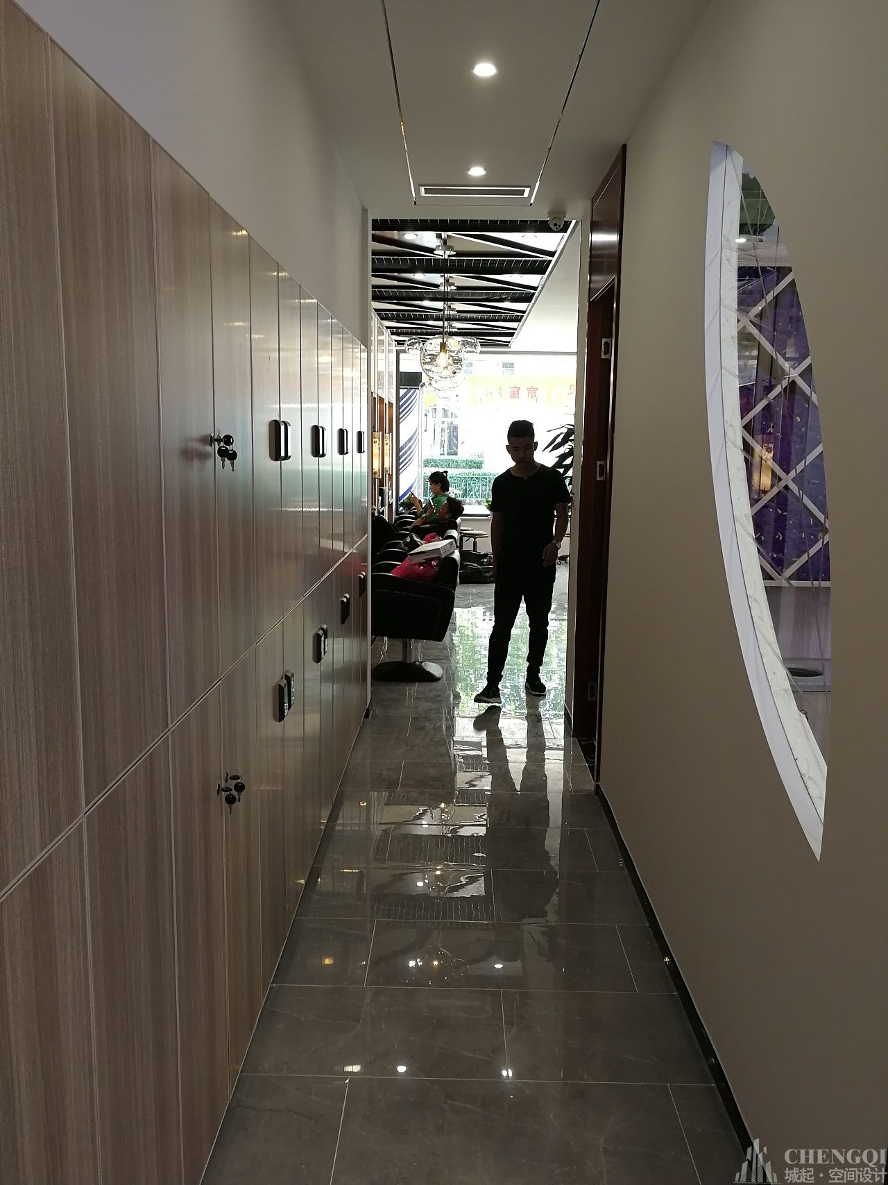 美发店空间设计案例图,美发店空间设计图片