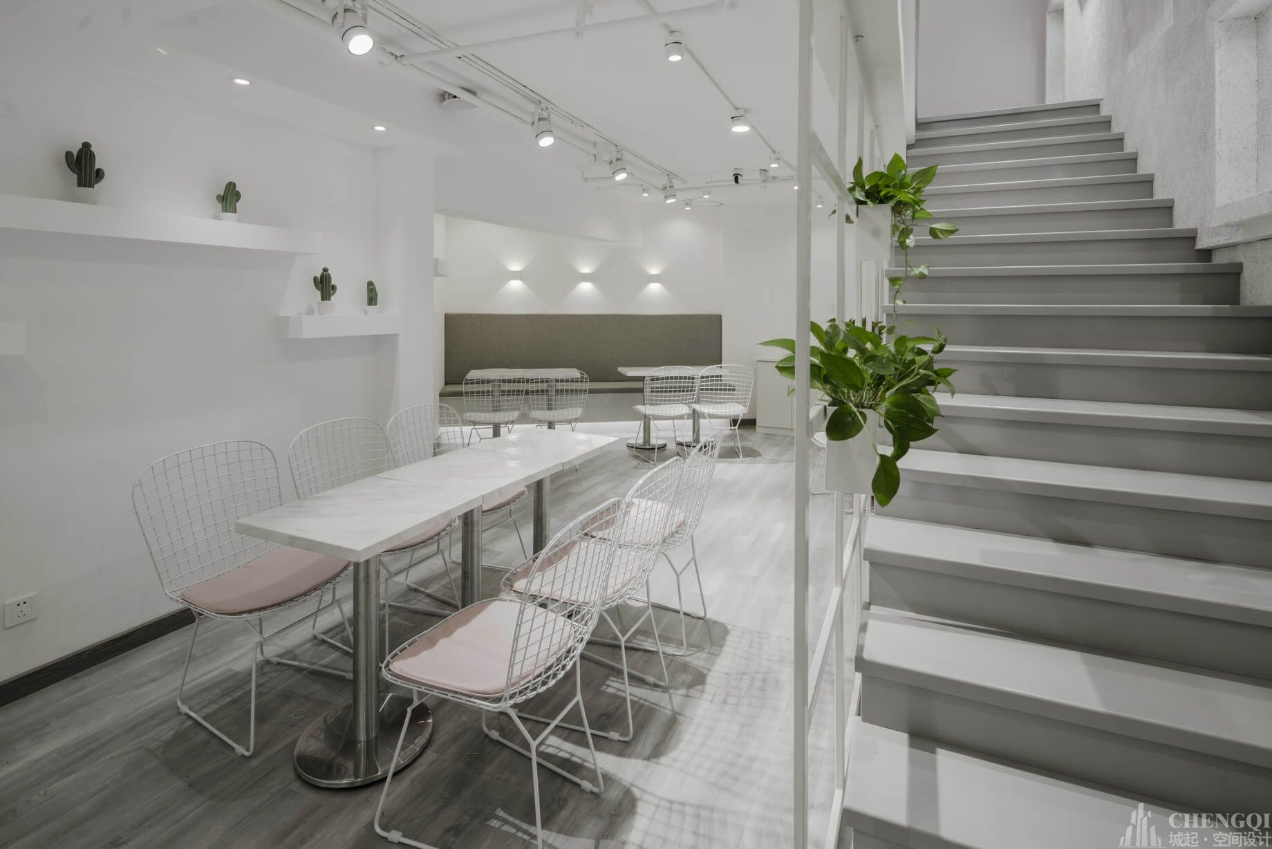 花店店铺空间设计布局图,花店店铺空间设计效果图