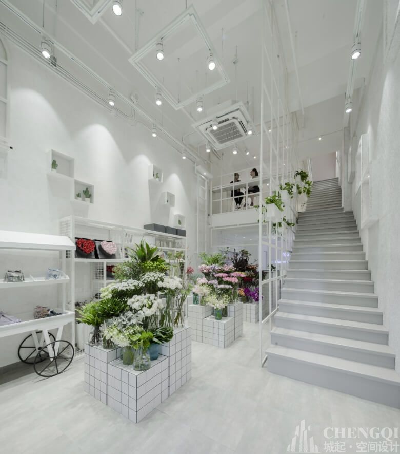花店店铺空间装饰图片,花店店铺空间装饰布局图