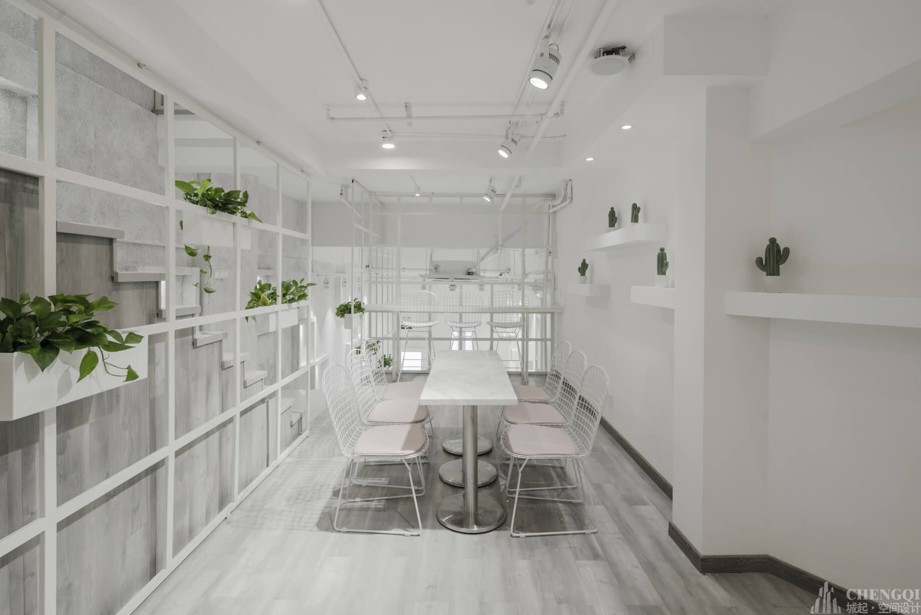 花店店铺空间设计实景图,花店店铺空间设计图片