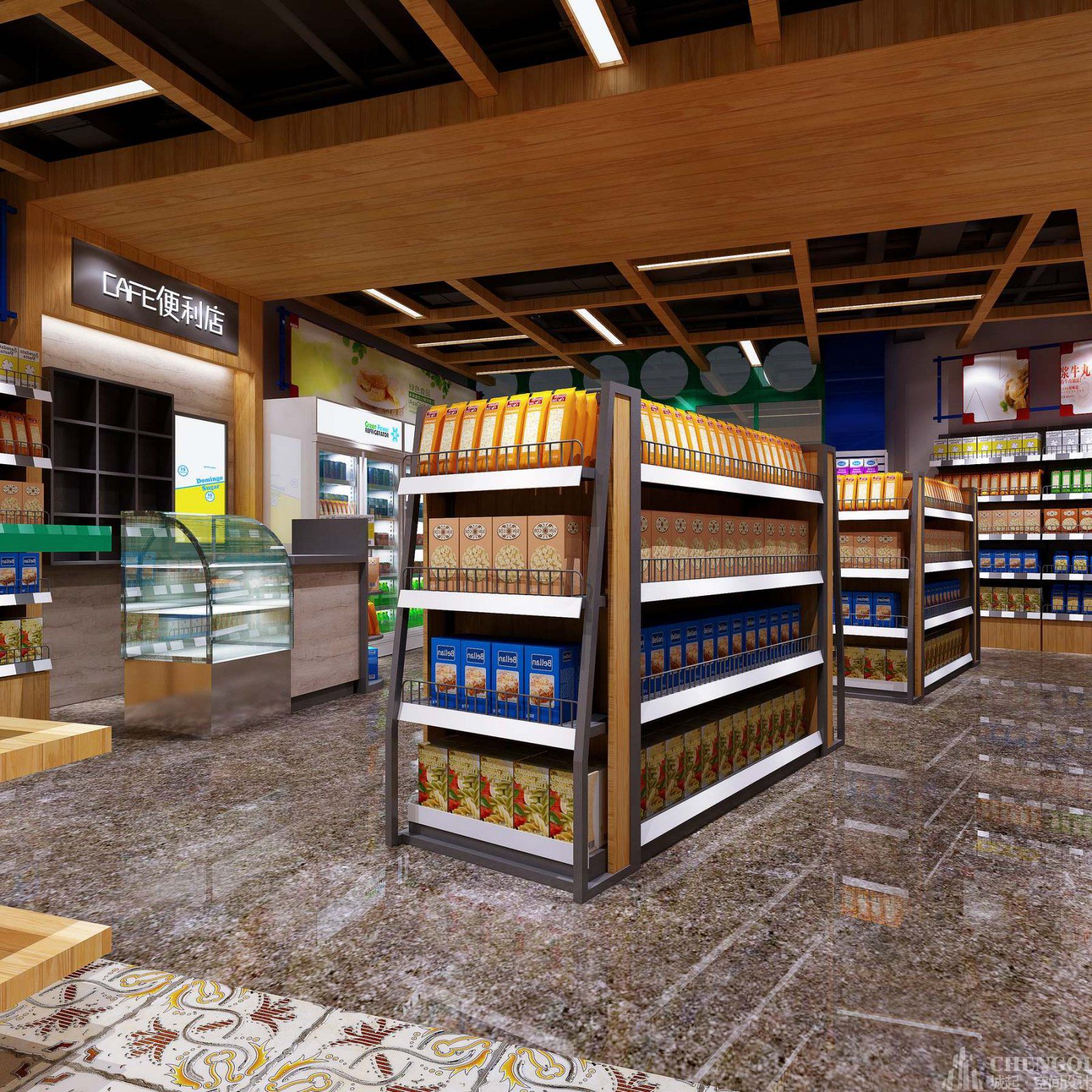 便利店布局图片,便利店布局效果图