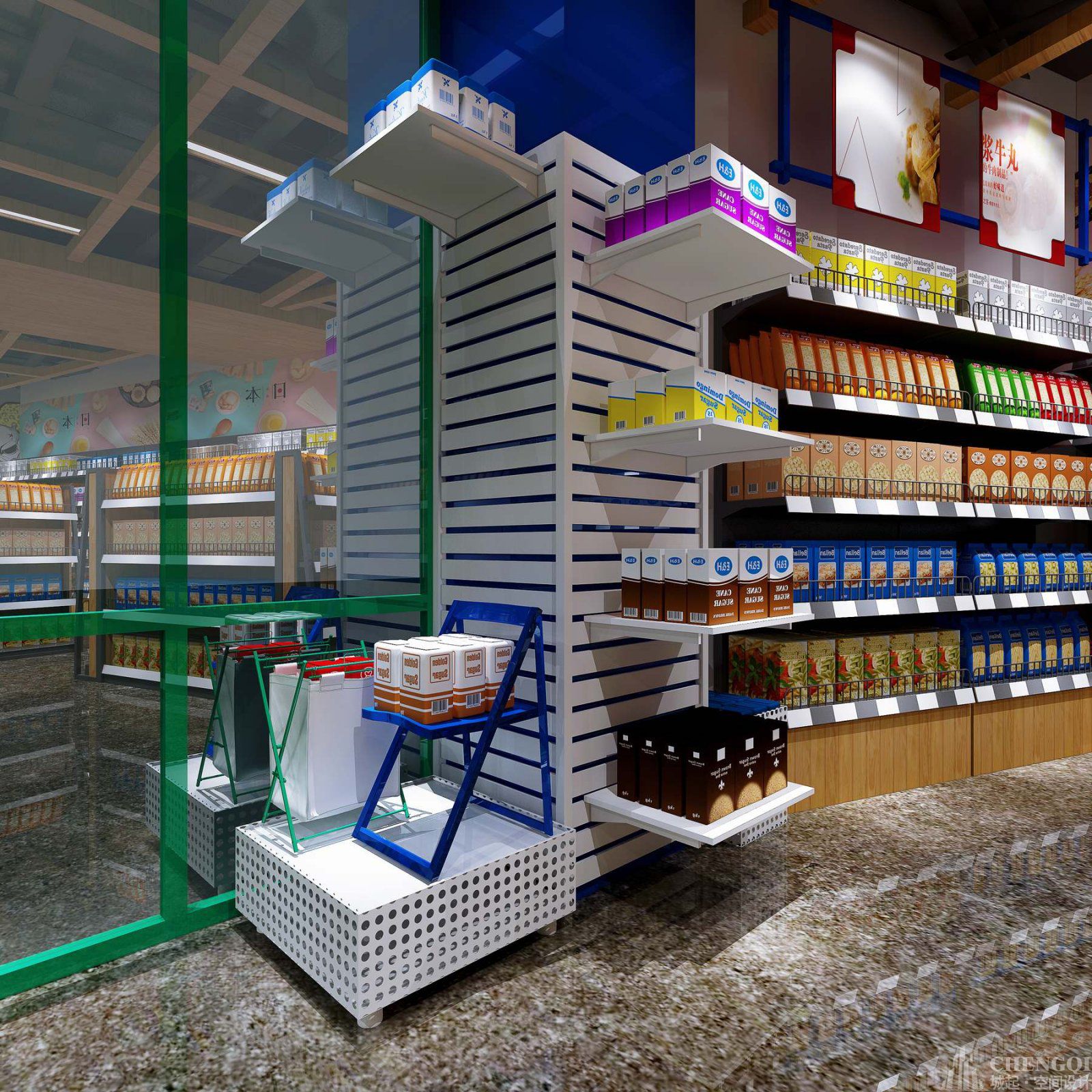 便利店空间装饰高清图,便利店空间装饰实景图