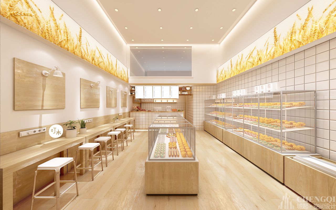 蛋糕店装饰实景图,蛋糕店装饰图片