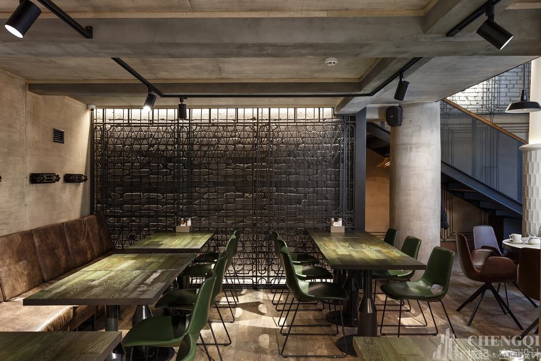 牛排店装饰案例图,牛排店装饰效果图