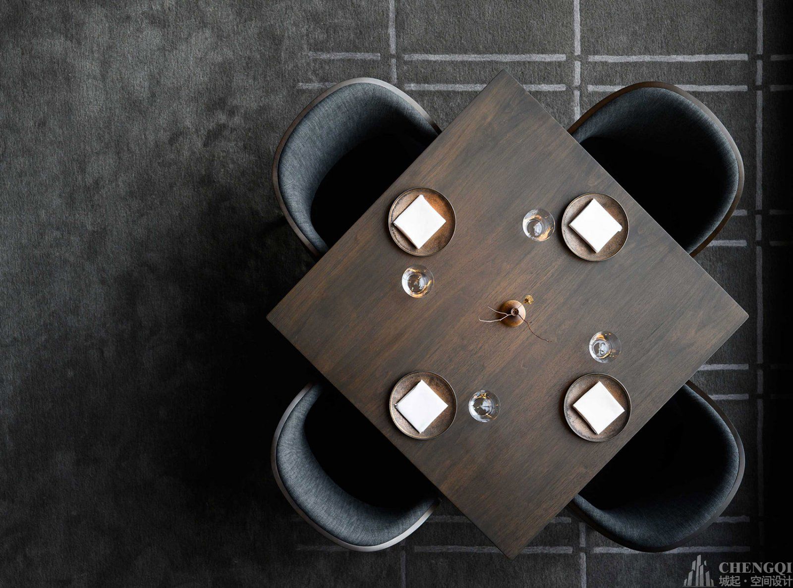 西餐厅空间设计效果图,西餐厅装饰图片