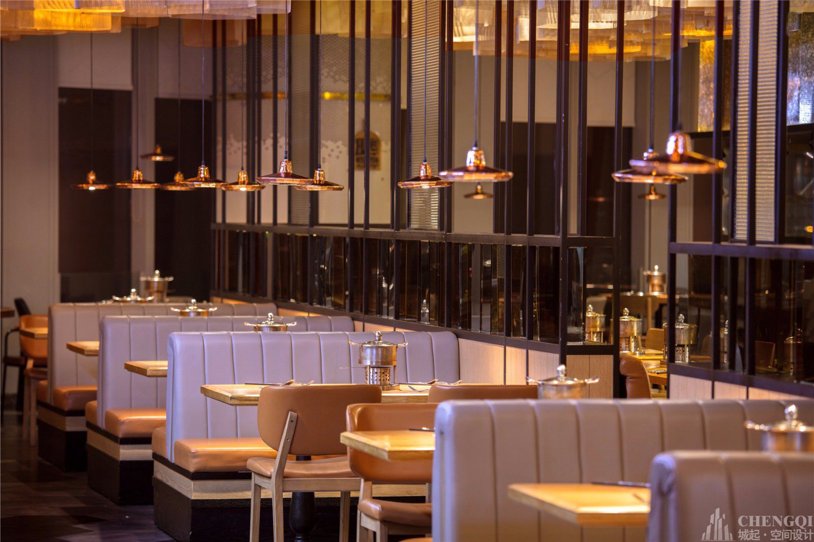 自助餐厅装修图片,自助餐厅装修实景图