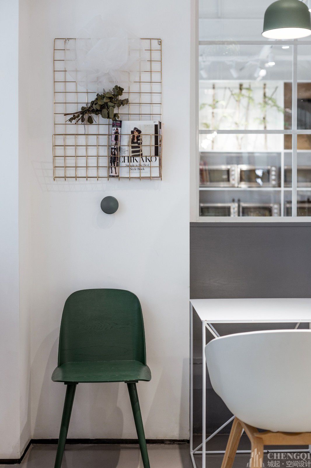 甜品店装修布局图,甜品店装修案例图