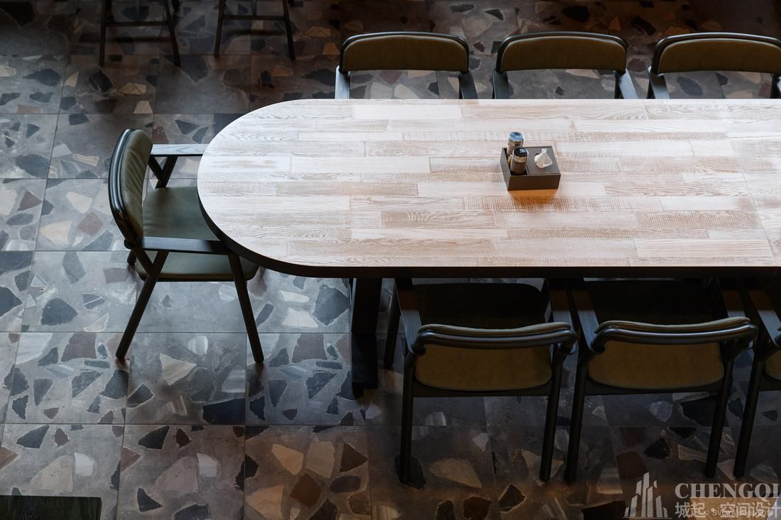 牛排店装饰实景图,牛排店装饰布局图