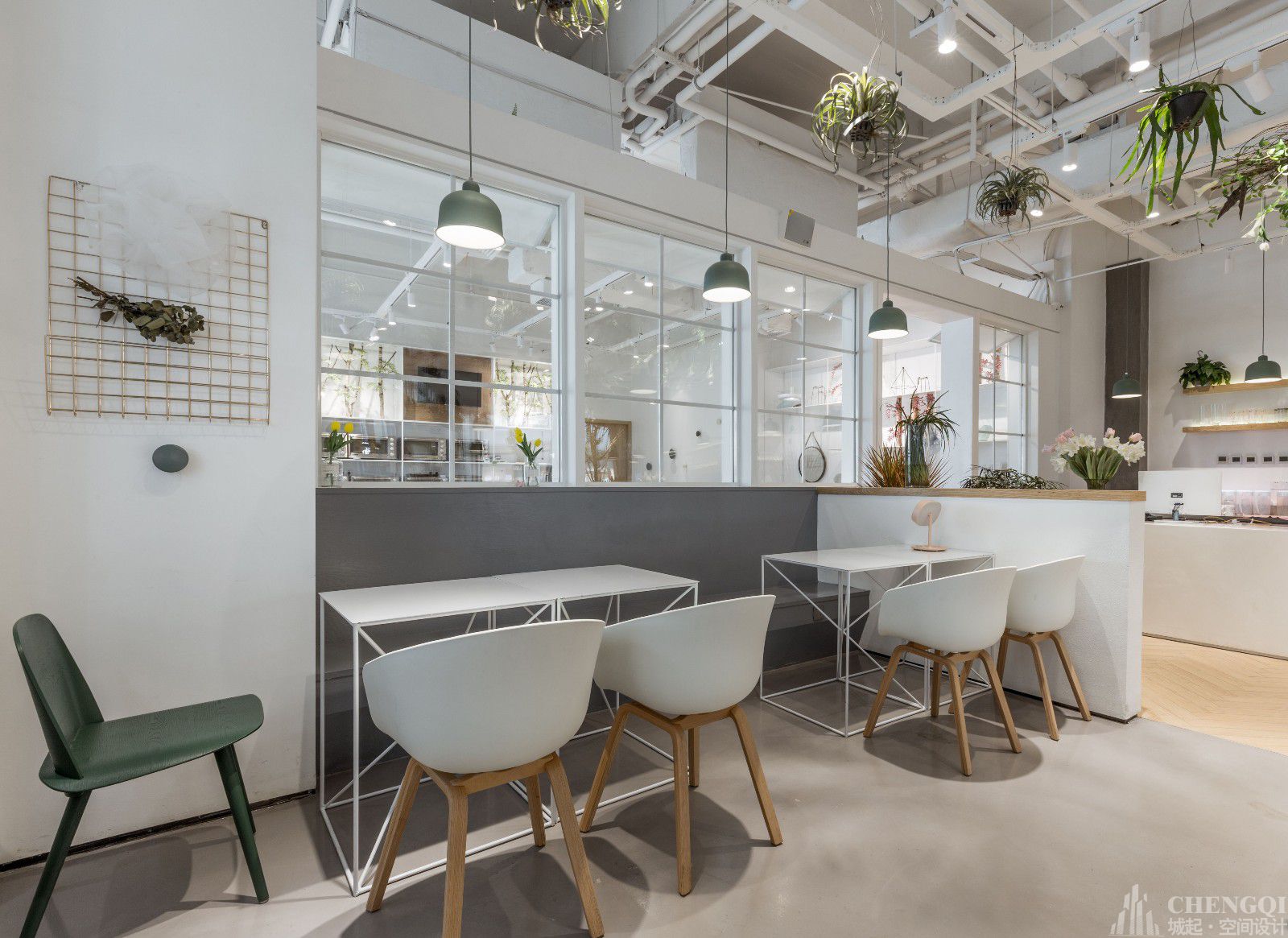 甜品店设计实景图,甜品店设计案例图