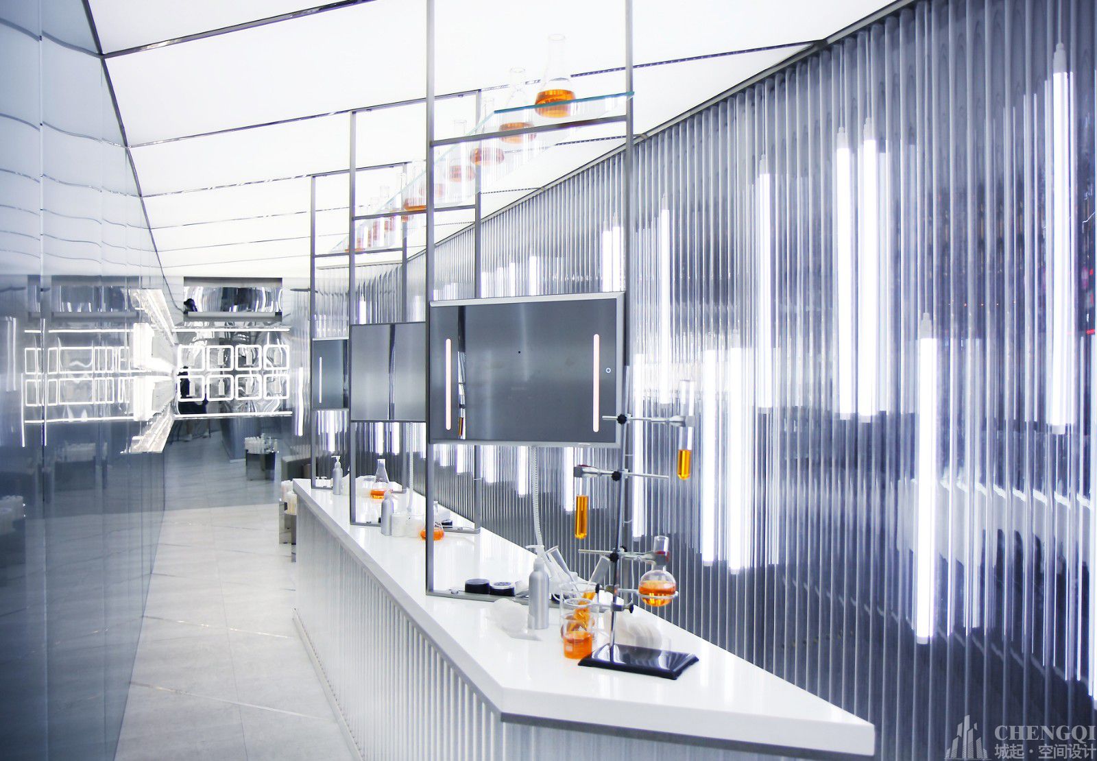 实验室装修设计案例图,实验室装修设计图片