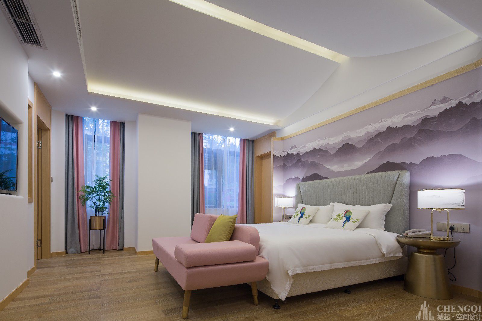 月子中心空间设计布局图,月子中心空间设计案例图