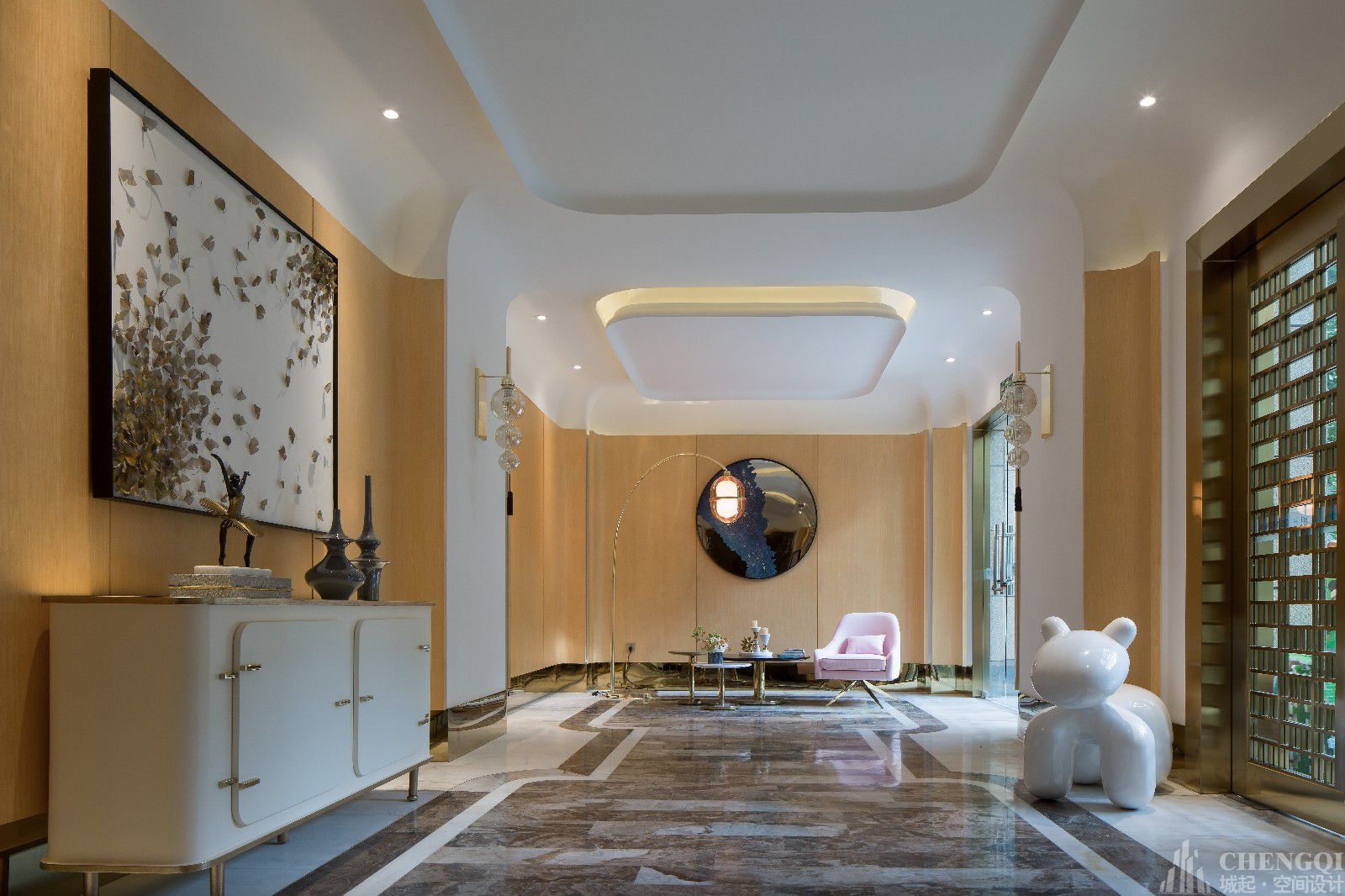 月子护理会所装修设计实景图,月子护理会所装修设计实景图