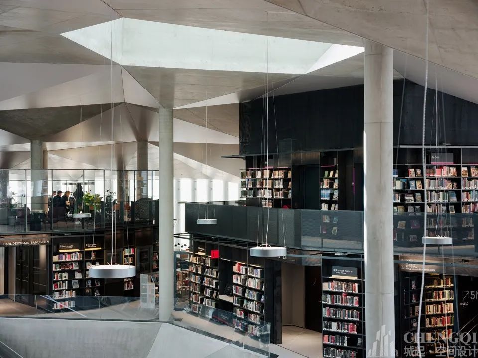 图书馆空间设计实景图,图书馆空间设计效果图