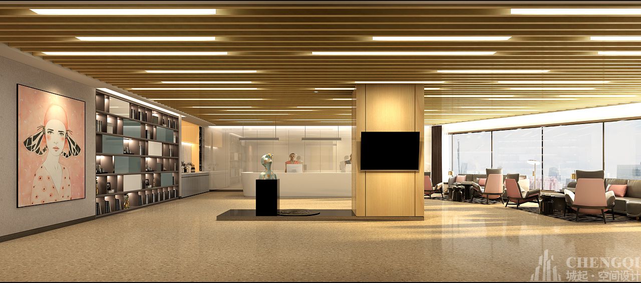 仲轩月子会所,月子会所空间设计案例图