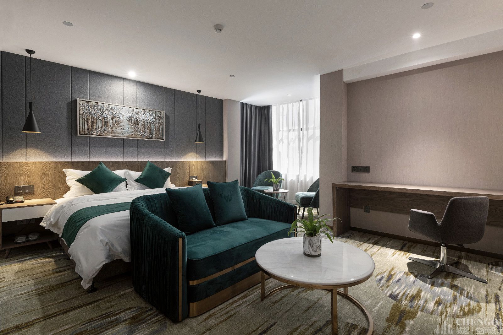 酒店空间设计图片,酒店空间设计效果图