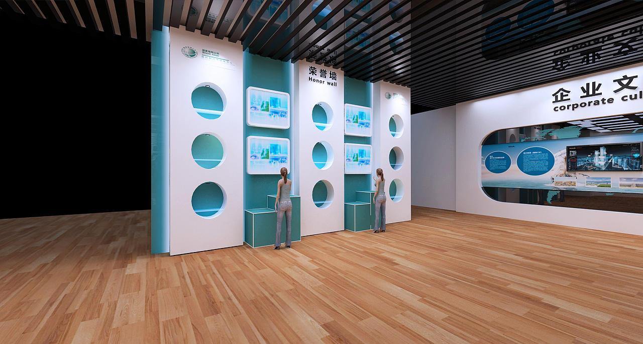 国家电网展厅,展厅装修设计案例