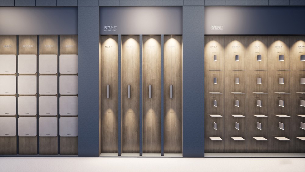 现代时尚风展示馆装饰案例图,时尚风展示馆案例图