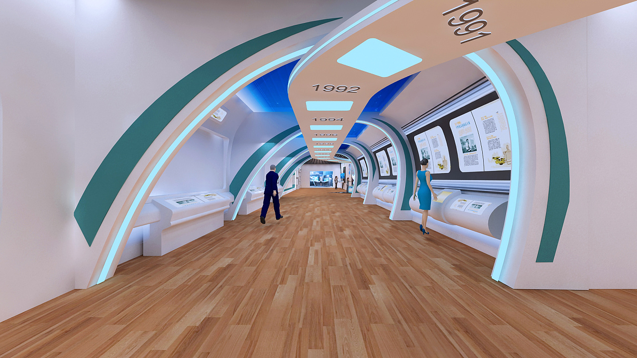 国家电网展厅,展厅装修设计案例