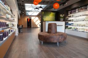 美发店装修风格天花吊顶效果图