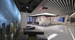 国外最新公司前台设计效果图