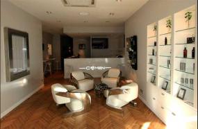 美发店简单吊顶装修效果图