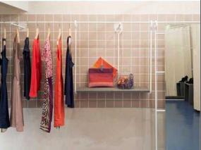 品牌女服装店挂衣架装修效果图片大全