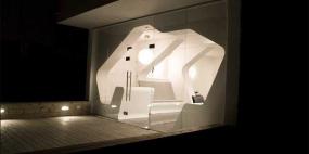 美发店室内简单装修设计图赏析