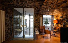 美发店室内简单装修设计图欣赏