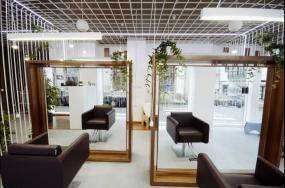 美发店灯吊顶设计装修效果图片