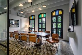 会议室集成吊顶铝扣板效果图