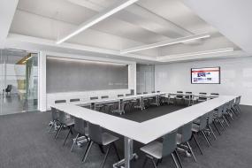 会议室石膏板吊顶设计图