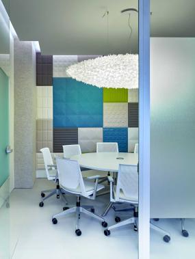 欧式会议室吊顶设计装修效果图片