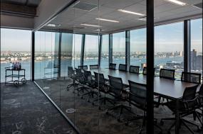 公司会议室简约吊灯装修设计效果图片