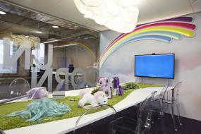 现代会议室室内装饰效果图片