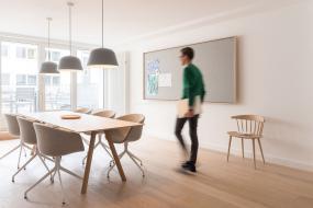 欧式会议室布置装修效果图