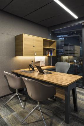 老板办公室简约室内装修设计图片