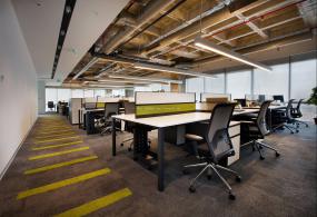 现代风格办公室室内设计效果图片