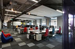 上海专业办公室吊顶装饰装修效果图