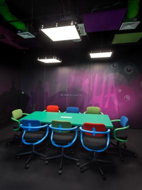 现代办公室布置设计效果图片