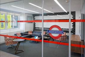 科技公司办公室室内装饰装修效果图片大全