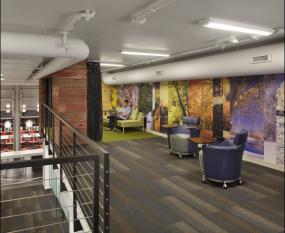 外国公司办公室装饰图片