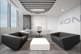 高端机械公司办公室装修图片