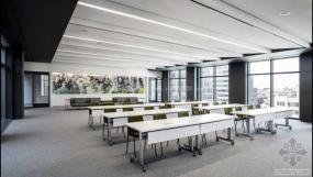 机械公司办公室室内装修效果图