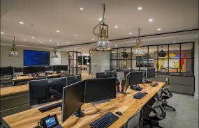 房地产公司办公室最新室内装修效果图片