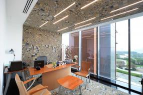 2018通信公司办公室装修效果图